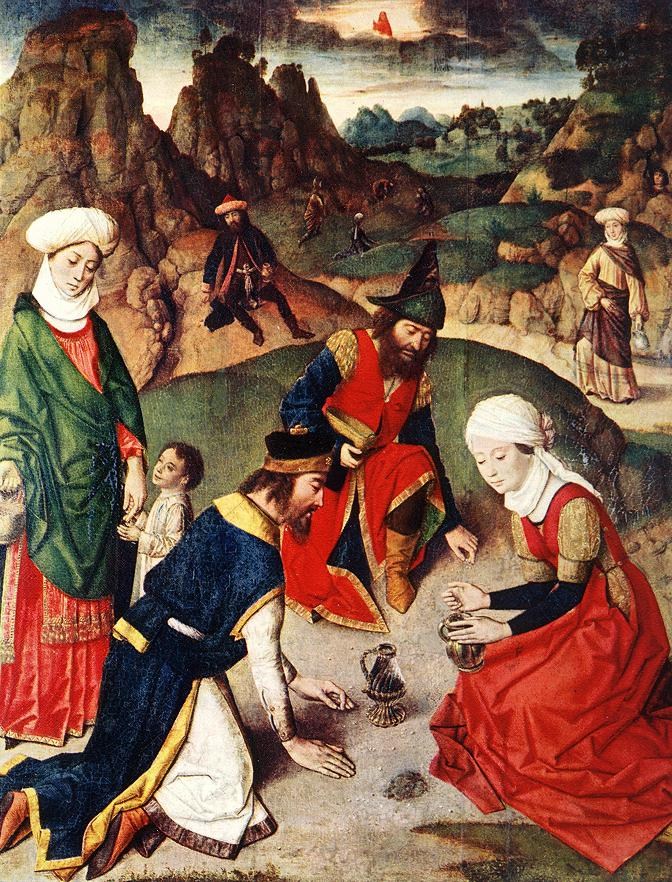 Dirck Bouts The Gathering of the Manna
